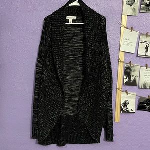 Pure Energy Cardigan Sz2x Black+White •Worn Once)